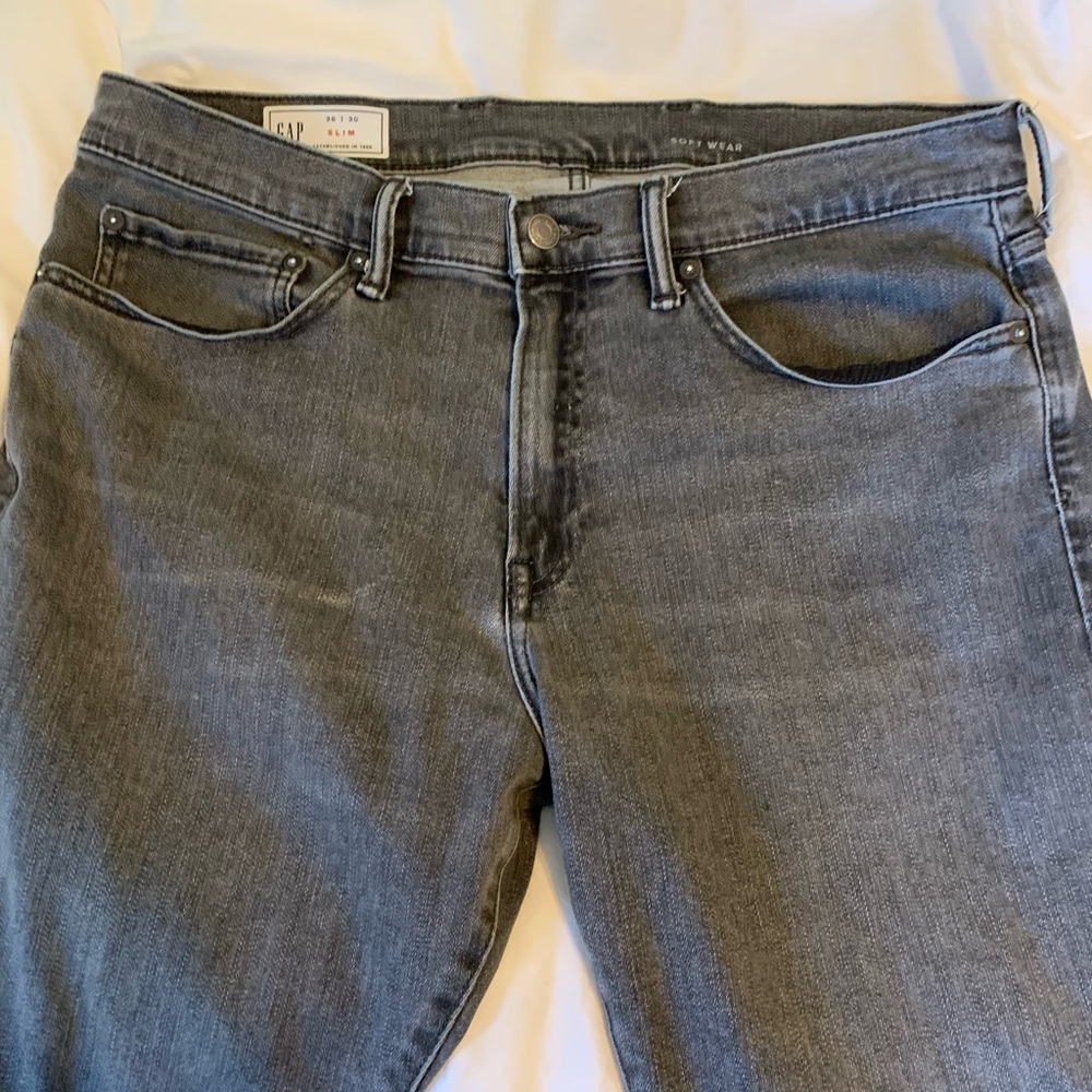 GAP Grey Jeans.  36/30 slim